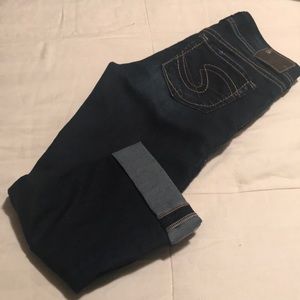 Silver Suki Capri Jean